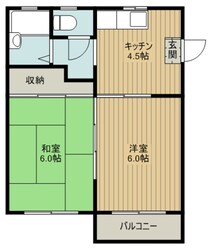 ジュネス香林の物件間取画像